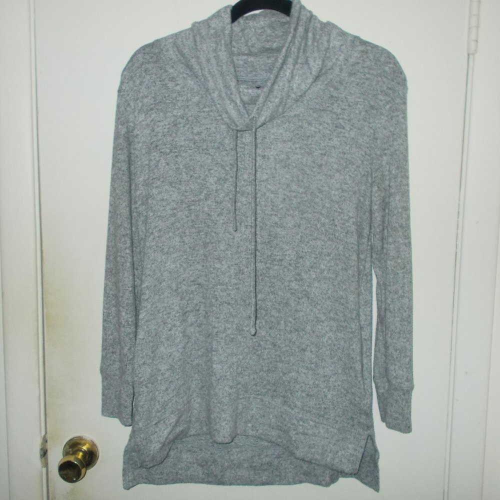 Aerie Long Sleeve Top Gray Size Small